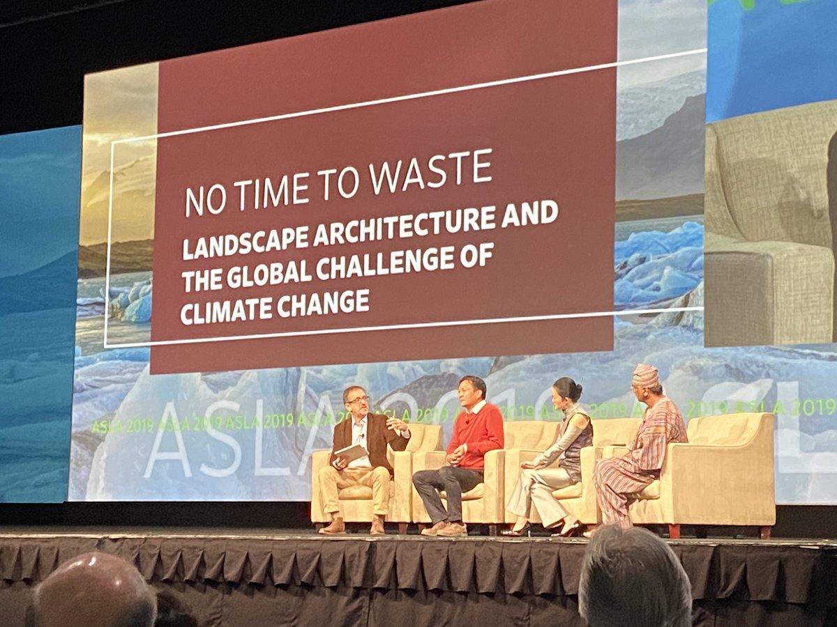 wayrayrla's tweet photo. Very fortunate to attend ASLA’s annual conference on Landscape Architecture and hearing the closing session on climate change and knowing #Amfam is doing the right thing ! @Kris_Canto @BethChurchill @NationalASLA #iwork4amfam #Sustainability https://t.co/fzKLgIdca6
