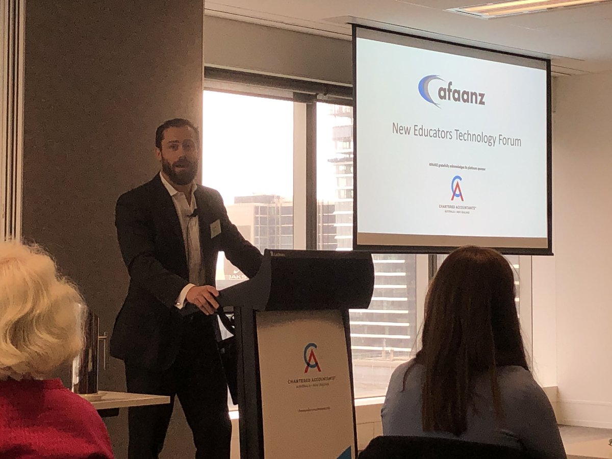 David Bond Kicking of the AFAANZ educators forum <a href="/AFAANZ/">AFAANZ</a> Looking forward to a good day!