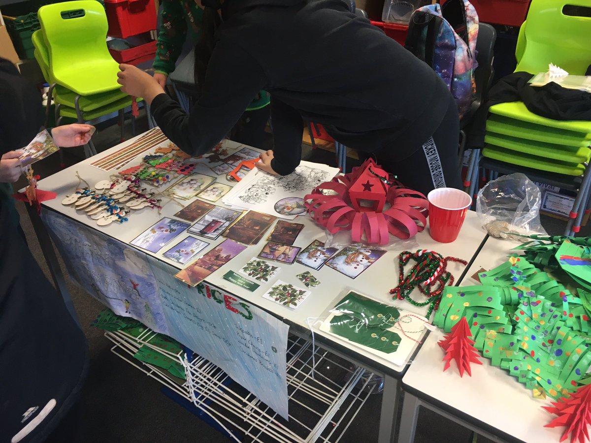 EastCraigsPS's tweet photo. Cakes, competitions and Christmas decorations! Something for everyone at today’s P7 Enterprise Event. All other classes enjoyed taking part in the fun. #ECEnterprise #fabulousfundraising https://t.co/csuiDYgYfo