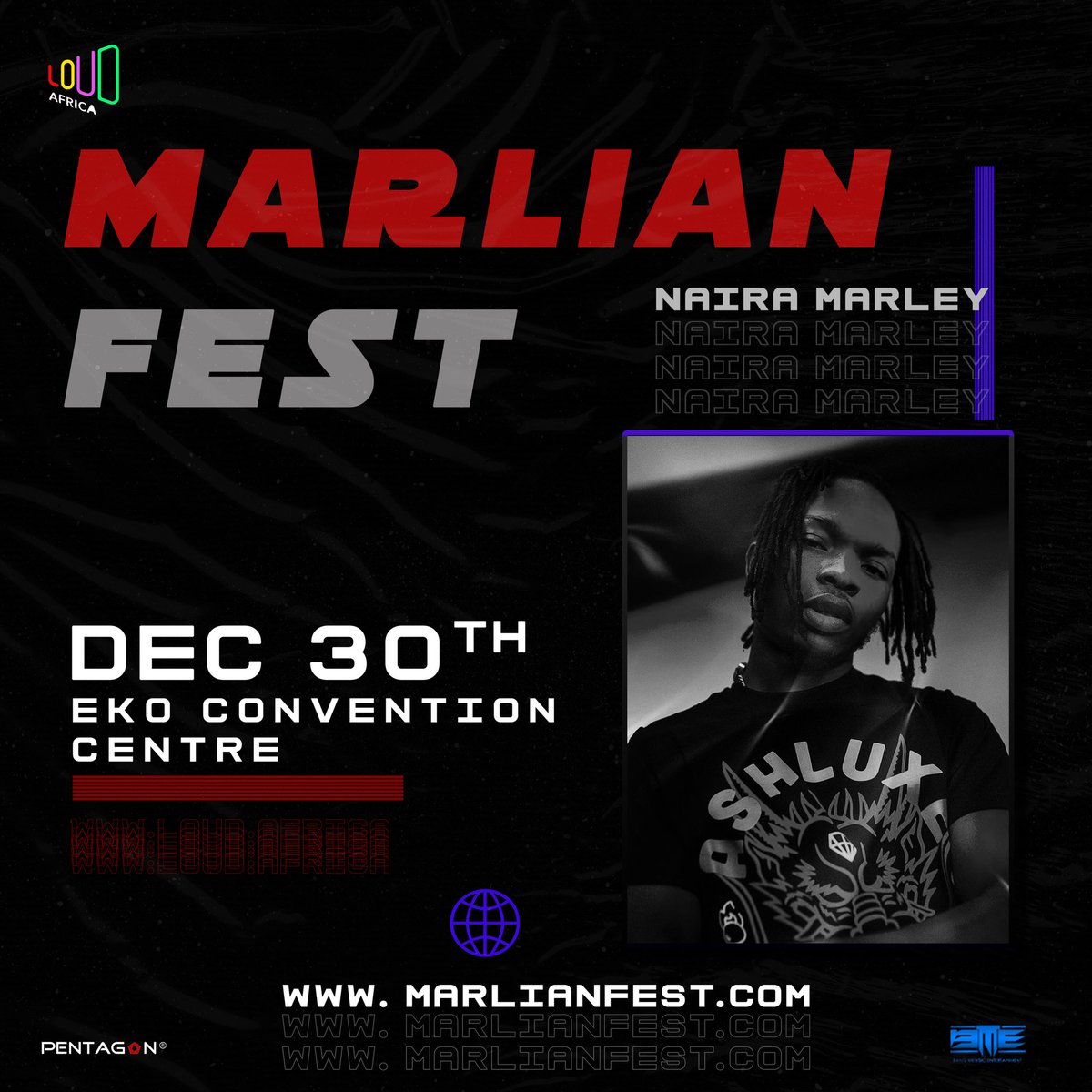 PentagonNg's tweet photo. Marlians 📢
Tell a Marlian to tell a Marlian 💯💪🏽

#MarlianFest 

Tickets available at:
https://t.co/iywhWnYAR3

Let’s forget about: Whatsapp, #Ikeonyema , Chicken Republic, The place, pop corn, Maddie, #BlackFriday , kepa, rotimi, Mr p, #ILoveTachaBecuase  for a min. 
RT &amp; LIKE https://t.co/sRvH4y5yvs