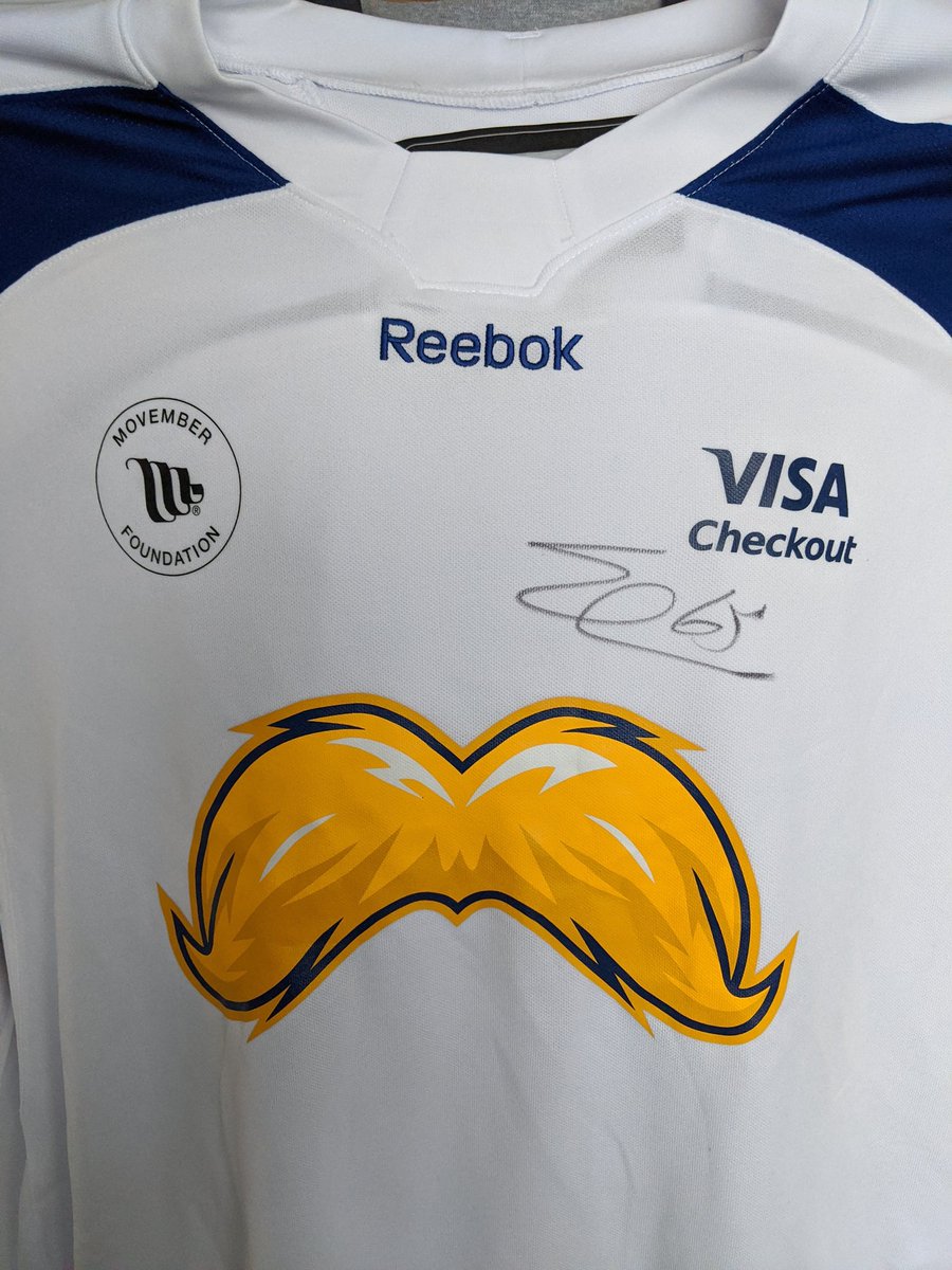 Interested in a Movember Hockey Jersey signed by <a href="/ErikKarlsson65/">Erik Karlsson</a> ? Come by <a href="/matiottawa/">Mati</a> tonight at 9PM for the 2nd Annual Movember Mix-Off and your chance to win!

#Movember #Movember2019 #NHL #Ottawa #PrestonStreet #Bartending #Reebok