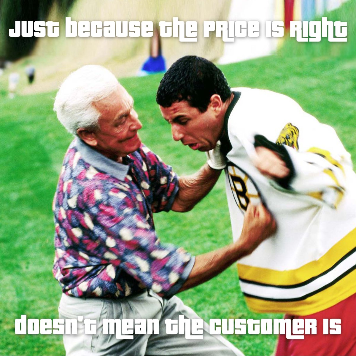 This week's topic of focus is The Customers are SO WRONG! and I thought this was a good way to start!

#CustomerAlwaysFirst #CustomerIsNotAlwaysRight

levelupyoursales.com