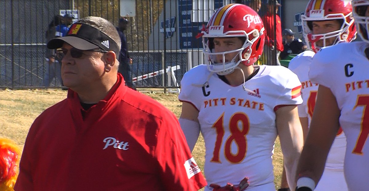 _Coach_Schmidt's tweet photo. **BREAKING** Pitt State announces Head Coach Tim Beck has put in his resignation. Beck served as Gorillas Head Football Coach for 10 seasons and has been a member of the staff for 33 seasons. As a head coach, Beck led the Gorillas to victory in the 2011 National Championship. https://t.co/nJCpOc7z0W