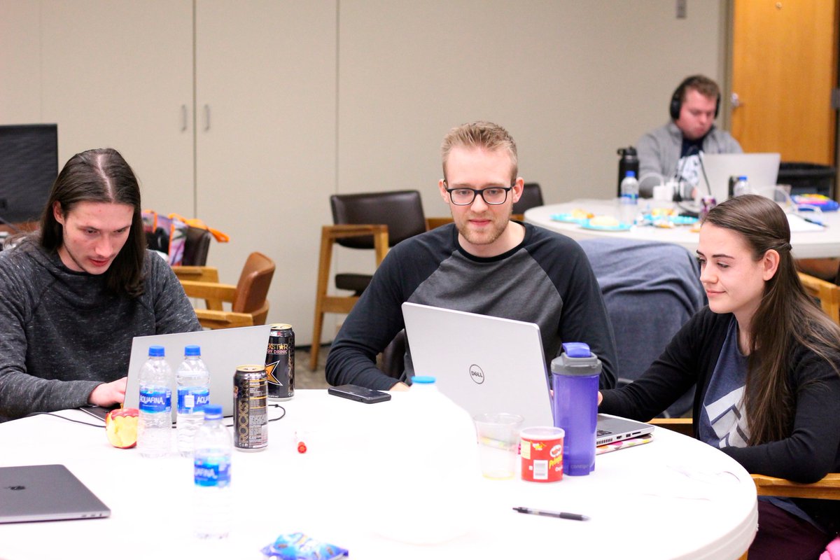 UStateScience's tweet photo. Kudos to #HackUSU on an outstanding 2019 hackathon Nov. 15-16 at USU! Learn more about the organization at this link: https://t.co/C4fqmlTHd3 @USUAggies https://t.co/JTDy7rZiCU
