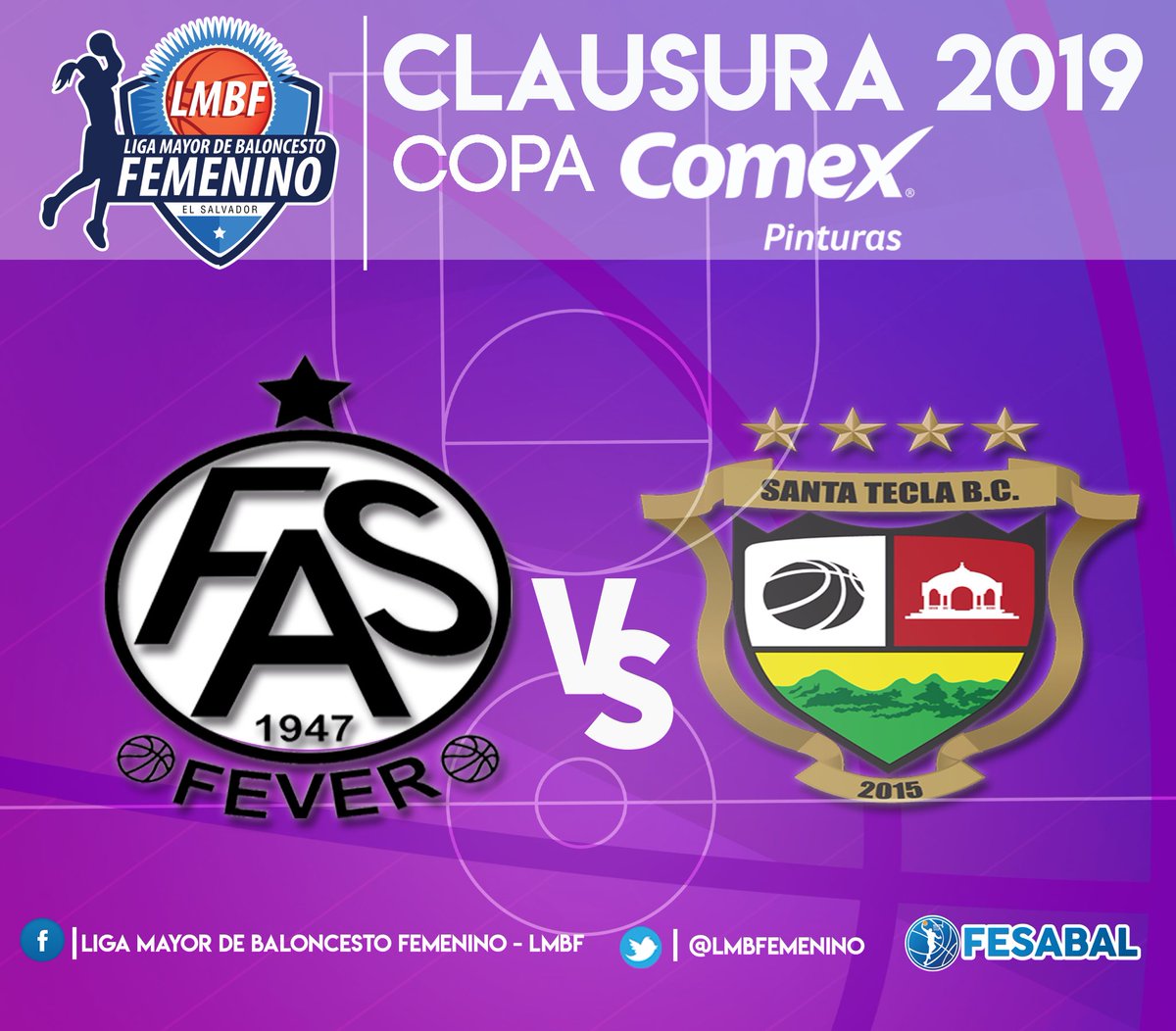 LMBF_ELSALVADOR's tweet photo. |🏆#CL2019|
Imperdibles las acciones de
🏆#FinalesLMBF 🔥🌸🏀
¡C.D.FAS Santa Tecla a Finales🏆 https://t.co/46IQqt77mG