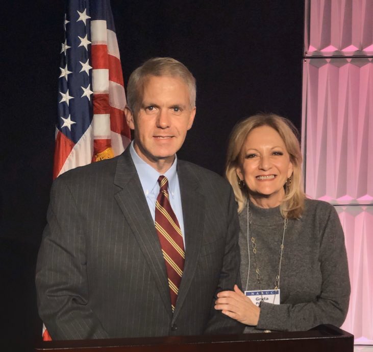 BrandonPresley's tweet photo. Earlier today in San Antonio, I was elected by commissioners from all 50 states and U. S. territories to serve as President of our national association of Public Service Commissioners (@NARUC ). I sincerely thank my sister, @GretaPresley for being there today! https://t.co/MgI6XcqJ9N