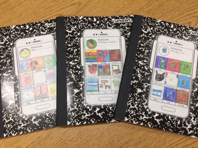 KLatham_ESOL's tweet photo. I use these "phones" I found on TpT to break the ice with my newcomers. It allows them to communicate their interests through drawing  (later used for writing). I attach them to their journals to enjoy all year. #GCS_Newcomers @ChristineWare14 https://t.co/pWVeZhK2f6