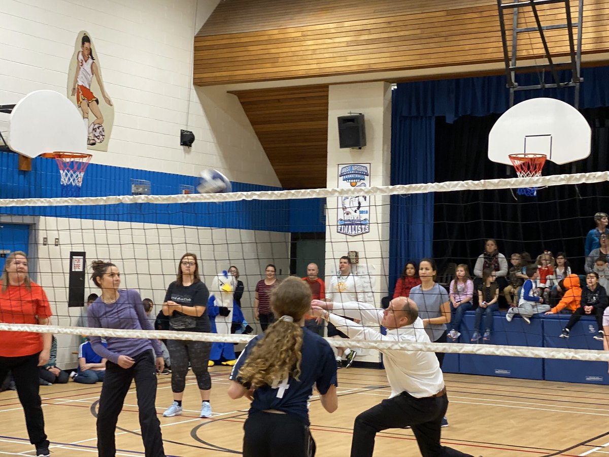 olsnpsc's tweet photo. We begun our “Bullying Awareness and Prevention Week” by having a staff v.s students volleyball match! https://t.co/NIAGMrhSH3