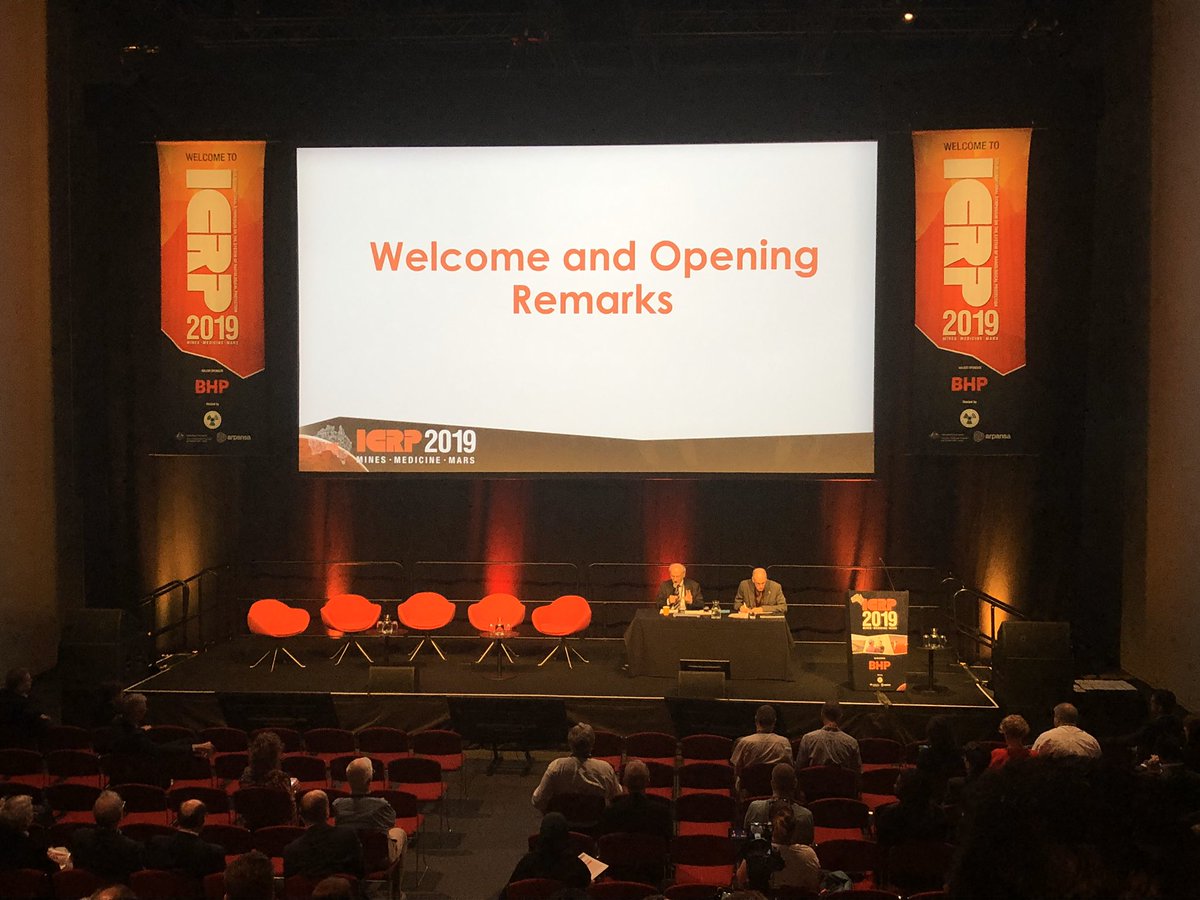 Looking forward to hearing about radiation protection in mining at #icrp2019