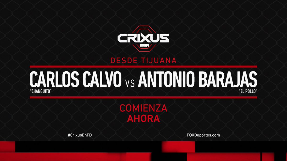 FOXDeportes's tweet photo. ¡Llegó la hora de la verdad! Disfruta de los combates de #CrixusEnFD por nuestra pantalla. 👊💥
También puedes verlos por tu #FSAPP: https://t.co/Vw1fTvyqWH https://t.co/Jfej4xulbJ
