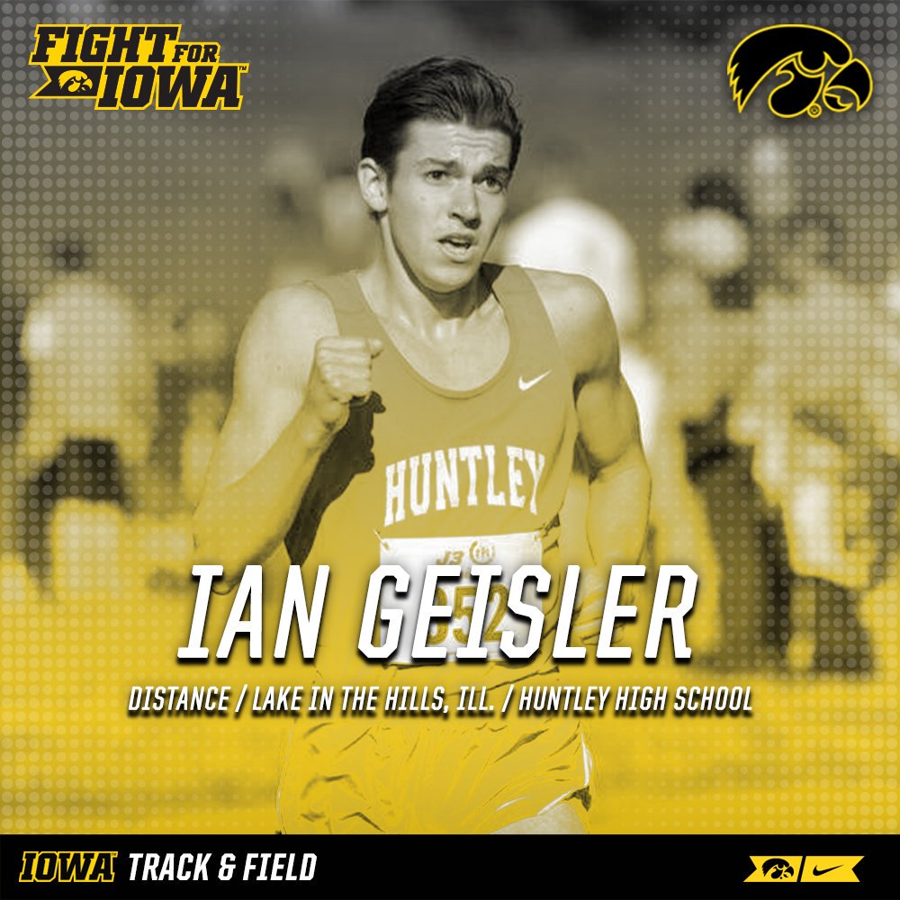 IowaXC_TF's tweet photo. 🚨COMMITTED🚨 

Ian Geisler
📍 Lake in the Hills, Ill.  | Huntley HS

📊: 
1600M - 4:18.54
3200M - 9:08.25
3-Miles CC - 14:24.92 https://t.co/kCb9RS9xv9