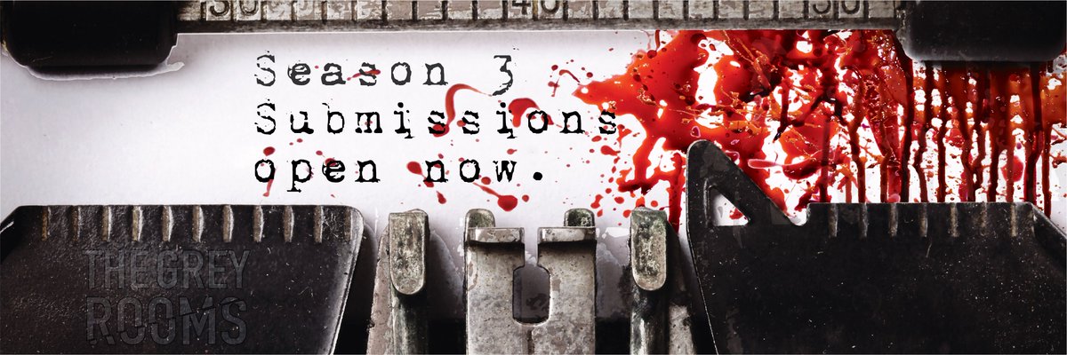 TheGreyRoomspod's tweet photo. We're excited to say that SEASON 3 SUBMISSIONS ARE OPEN!

RULES on this website: 

https://t.co/SXYK54lonH

Deadline April 18. 

We pay $25 for stories we use in the season. 

Actually I'll post some of the guidelines here: https://t.co/xjKuTBl92C