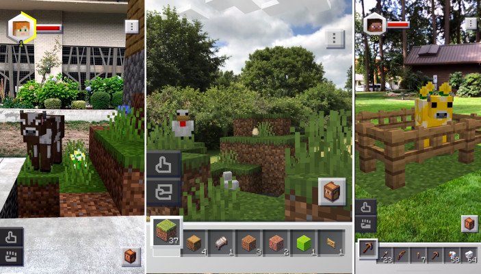 CzAivenev's tweet photo. Minecraft Earth is live, so get tapping

Microsoft’s     big experiment in real-world augmented reality gaming, Minecraft Earth,  is live now  for players in North America, the U.K. and a number of other areas. The pocket-size AR game lets you collect https://t.co/U0XFvEeMBf https://t.co/R4WasSmKVo