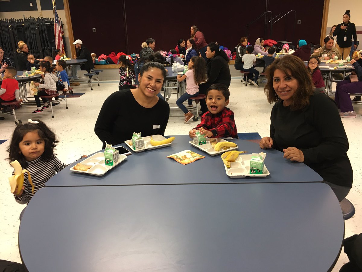 Family breakfast fun 😊<a href="/CrestwoodElem/">Crestwood Elementary School</a> <a href="/FCPSHeadStart/">FCPS PreK</a>