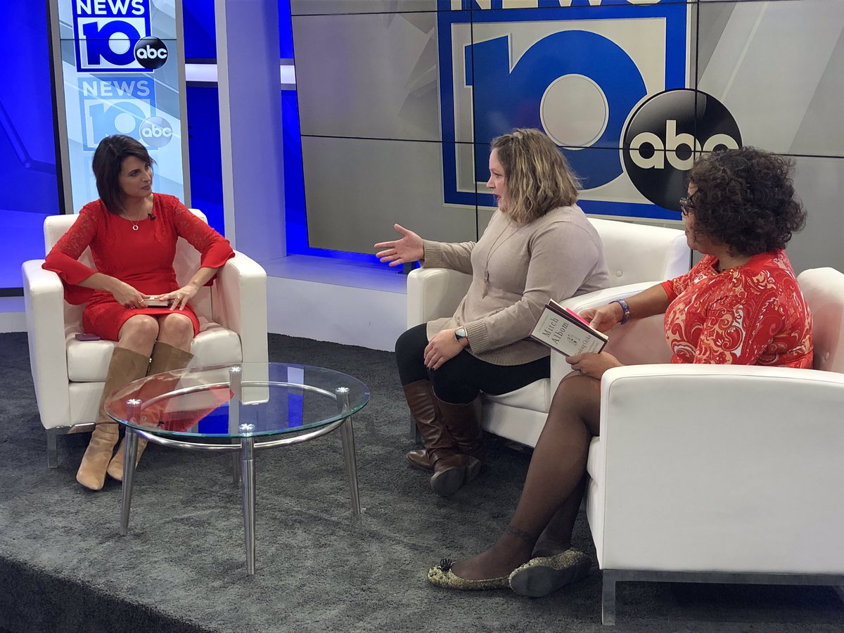 ChristinaOn10's tweet photo. This is what strength looks like. @mcadoola and @erinmusto turned their grief into action after each lost a child to a brain tumor. Now they’re touting @MitchAlbom ‘s inspiring new book ahead of his local book tour visit Wednesday to help others.https://t.co/oHLXI0eMu4 https://t.co/IM8OnIeYM4