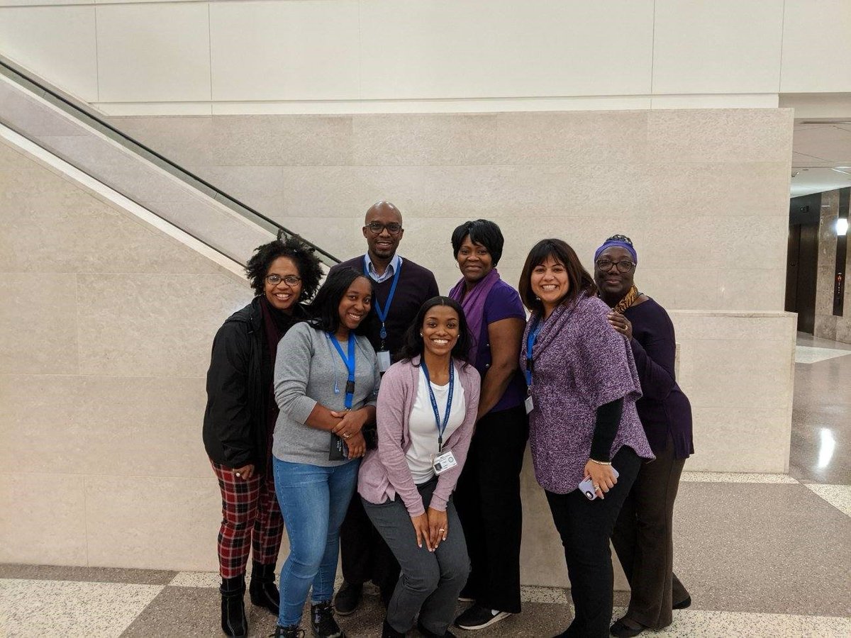 MeckClerk's tweet photo. Did you know? November is Alzheimer’s Disease Awareness Month. Last week, Mecklenburg County Clerks hosted a Walk to End Alzheimer’s at the Mecklenburg County Courthouse to raise awareness about the disease. Clerks wore purple, the official color of the Alzheimer’s movement. https://t.co/ckAMeJLQXn