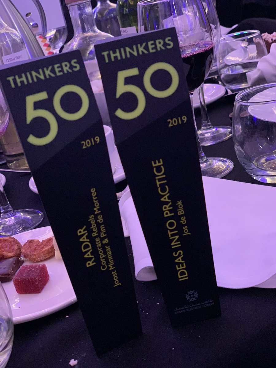 corp_rebels's tweet photo. The Dutch win big at the Oscars of Management!! 🔥😁🎉 @thinkers50 #corporaterebels #makeworkmorefun @josdeblok https://t.co/JzZRxhLYJP