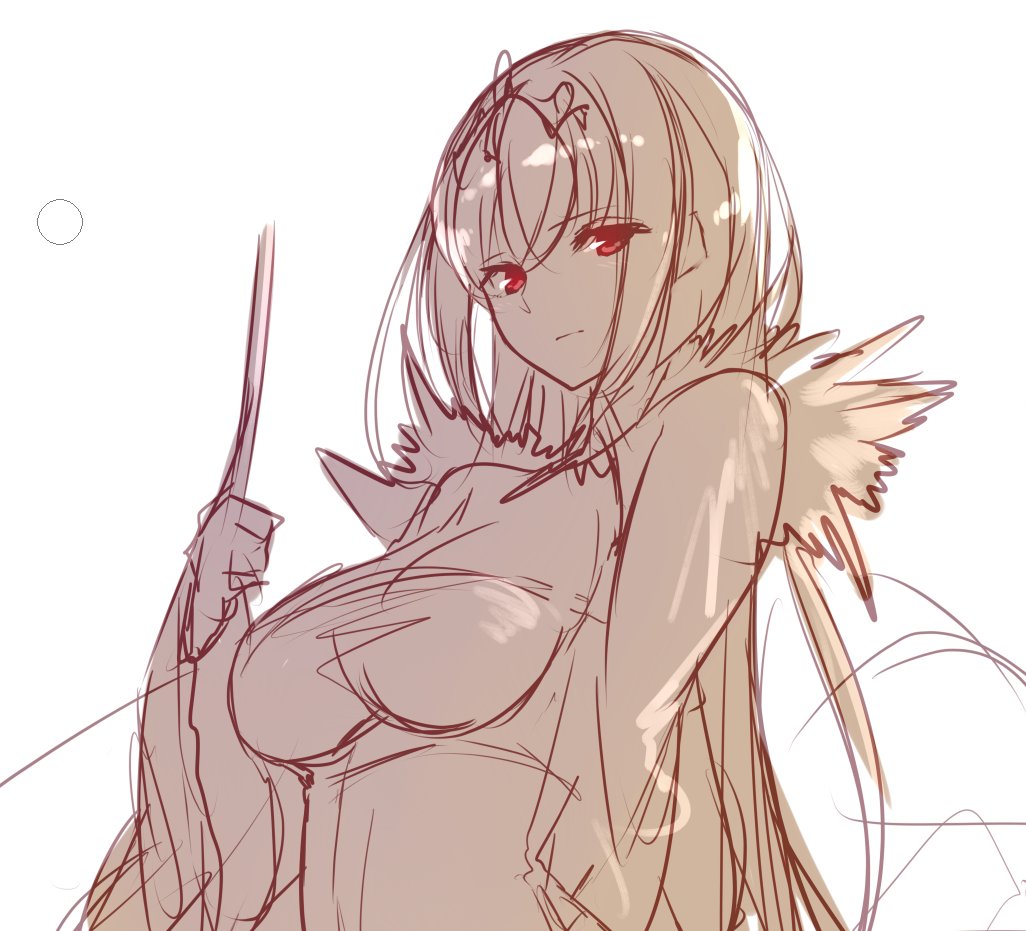 スカサハ(Fate) ,スカサハ=スカディ 「たぶんスカディ 」|たきのイラスト