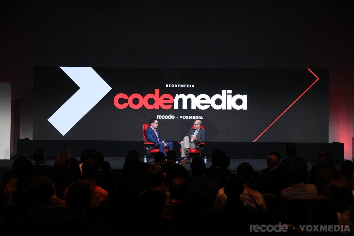 WarnerMedia's tweet image. “There’s been a number of articles written about the frustration of the fragmentation of the bundle,” said John Stankey, CEO, WarnerMedia at #CodeMedia. “We’d like our platform [@hbomax] ultimately to be a place where reaggregation occurs—and that doesn’t just mean our content.”