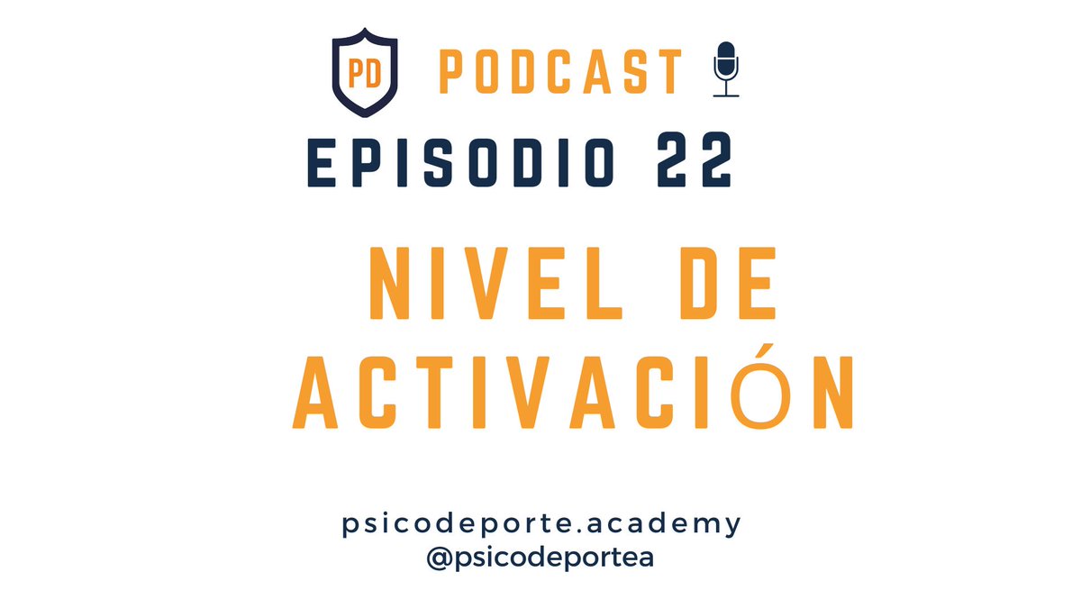 Ya tienes disponible el 🎙️ el Episodio 22 del PODCAST
-  Hablamos sobre retoques en la web, repasamos Master Class de <a href="/Kepa_Diez/">Kepa Díez</a> y profundizamos en el nivel de activación. 

LINK: psicodeporte.academy/22-nivel-de-ac…

📝 Dudas o preguntas a 📩  info@psicodeporte.academy