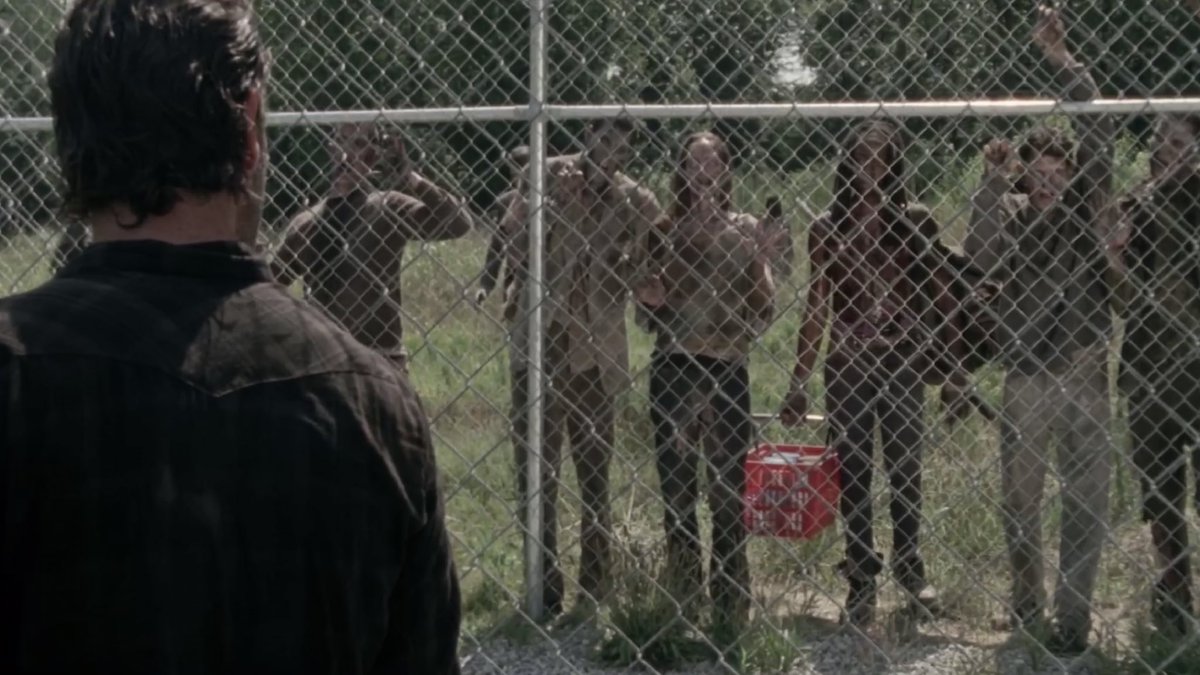 "Hounded" aired 7 years ago today. ♥️ #TheWalkingDead