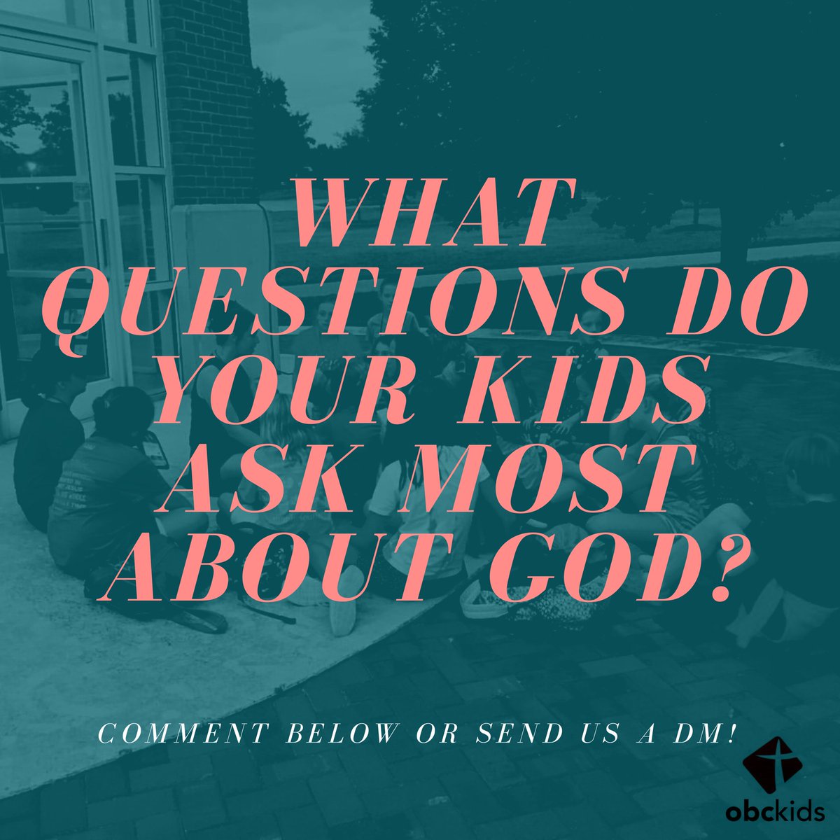 obckids's tweet photo. Sometimes it’s hard as a parent to not know all the answers. Maybe we can help! What are some questions that your kids ask most about God? Comment below or feel free to send us a DM. #obckids https://t.co/3bvOrokl7h
