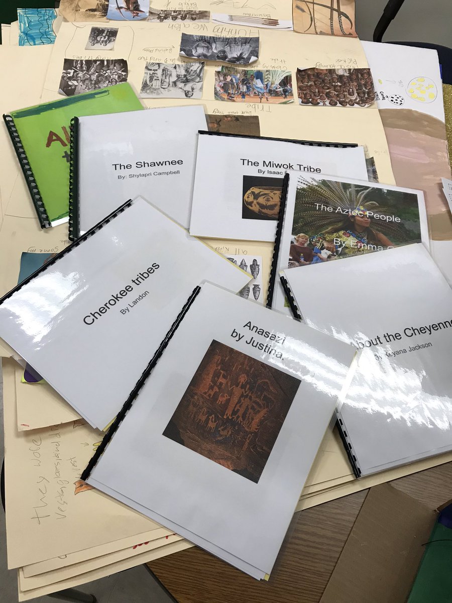 MrsOrellana4's tweet photo. This year I gave kids the option of making a children’s book about their topic for their projects and they turned out so nice! #SSfun #HavingFunInC1 @wearesteele https://t.co/we2z7gIAYZ