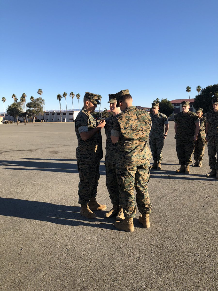 peck_hunter's tweet photo. Some late photos of me being promoted. https://t.co/fLG5bFDhkV