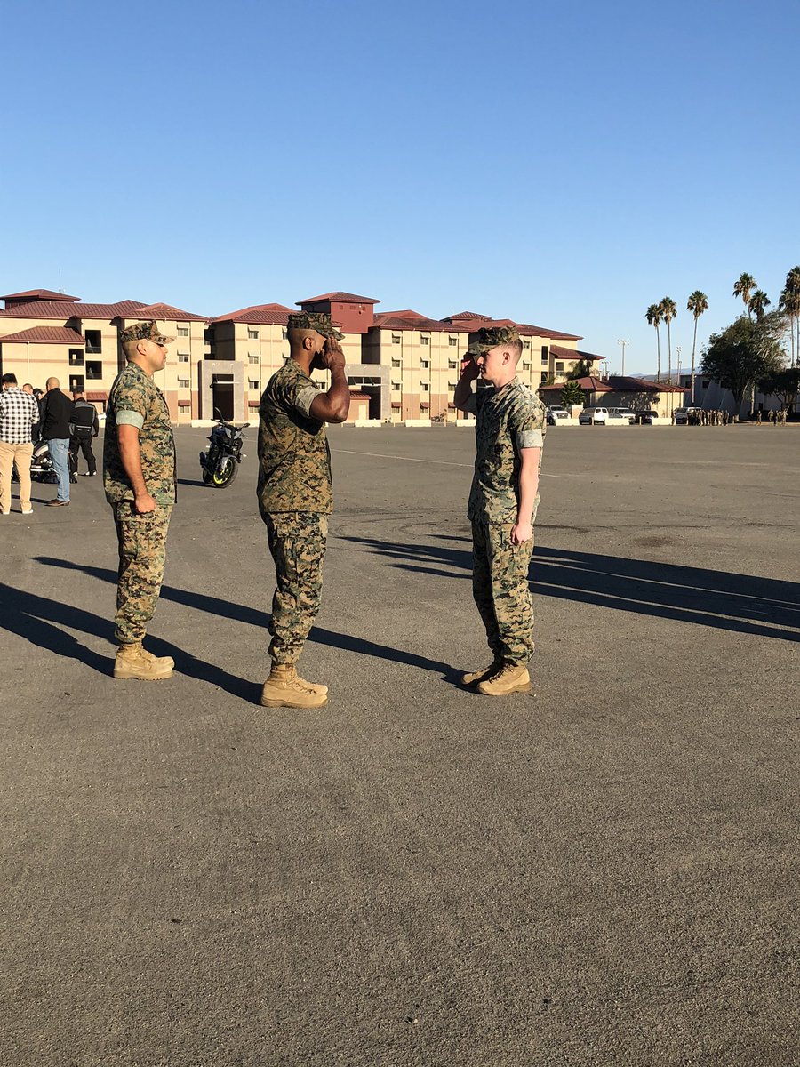 peck_hunter's tweet photo. Some late photos of me being promoted. https://t.co/fLG5bFDhkV