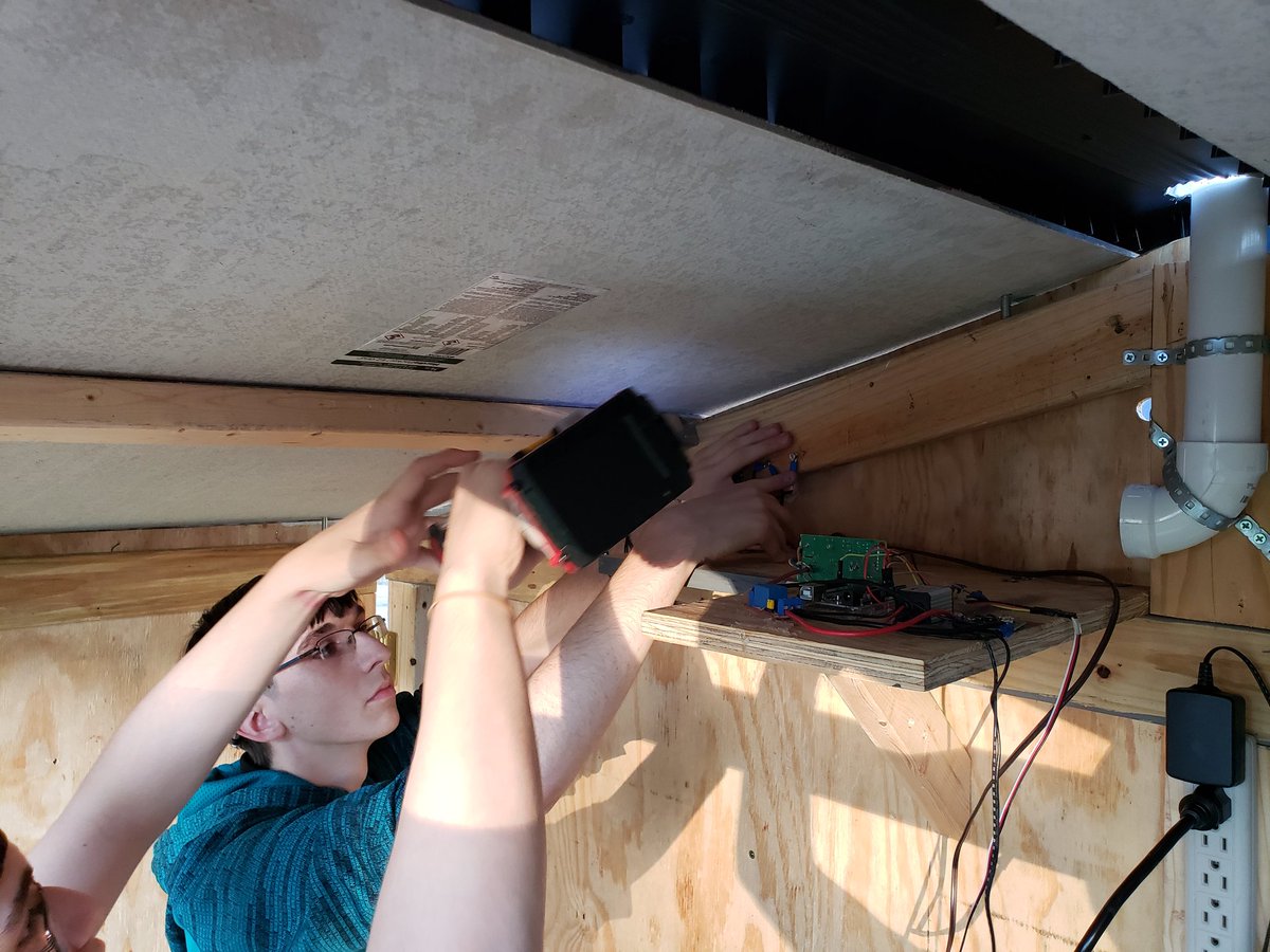 <a href="/FosterHSNews/">Foster High School</a> Foster's 2019 Project Noel Animatronic Display.  Mad props to Carson Perkins and Michael Buford, Mr. Avinger's Art students, and Mr. Todd Perkins for their fantastic work!  Come visit the RSSLC to check out all their displays this Christmas season.