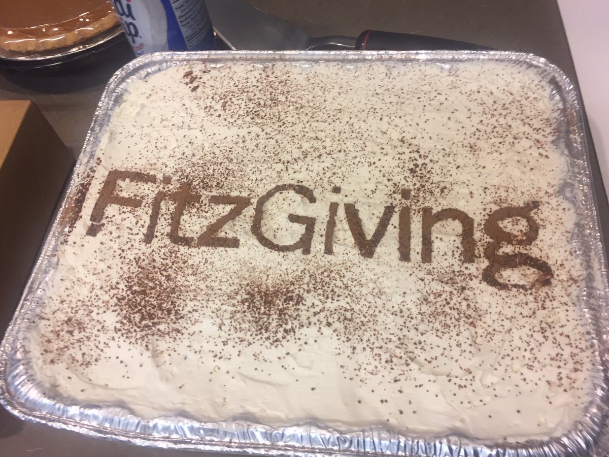 Happy FitzGiving! An annual tradition here at the studio, FitzGiving is our chance to share our favorite dishes, potluck style, and gather together for conversation and reflection on a successful year. Thanks to everyone who contributed and brought something delicious to share!