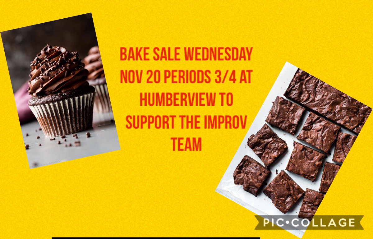 Come to the back sale Thursday in the caf during both lunch periods   We will Have cupcakes,brownies, hot chocolate and chocolate covered strawberries