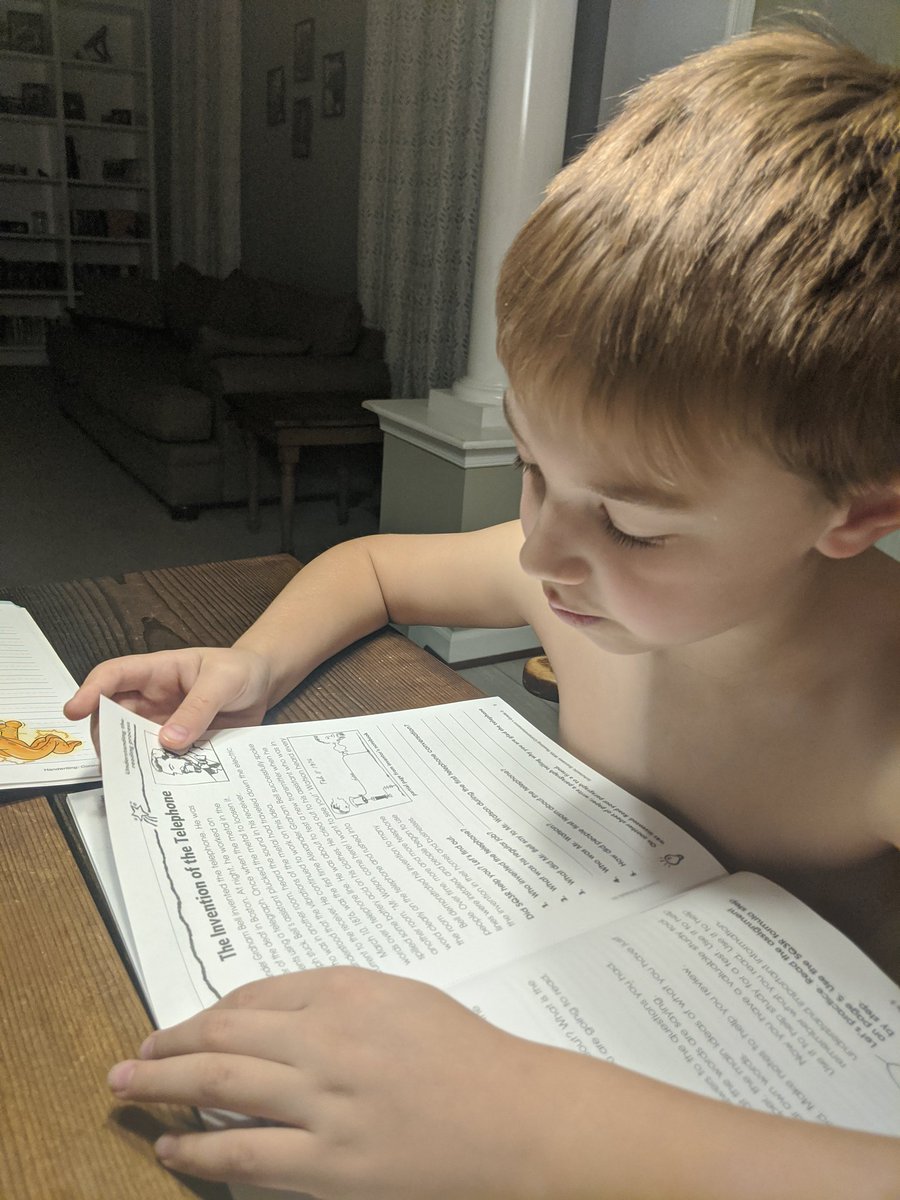 AmandaMcCurdy26's tweet photo. Doing some extra practice to work on his nonfiction skills!
#enterpriserocket
@kel_nick15 https://t.co/4DsyJypT47