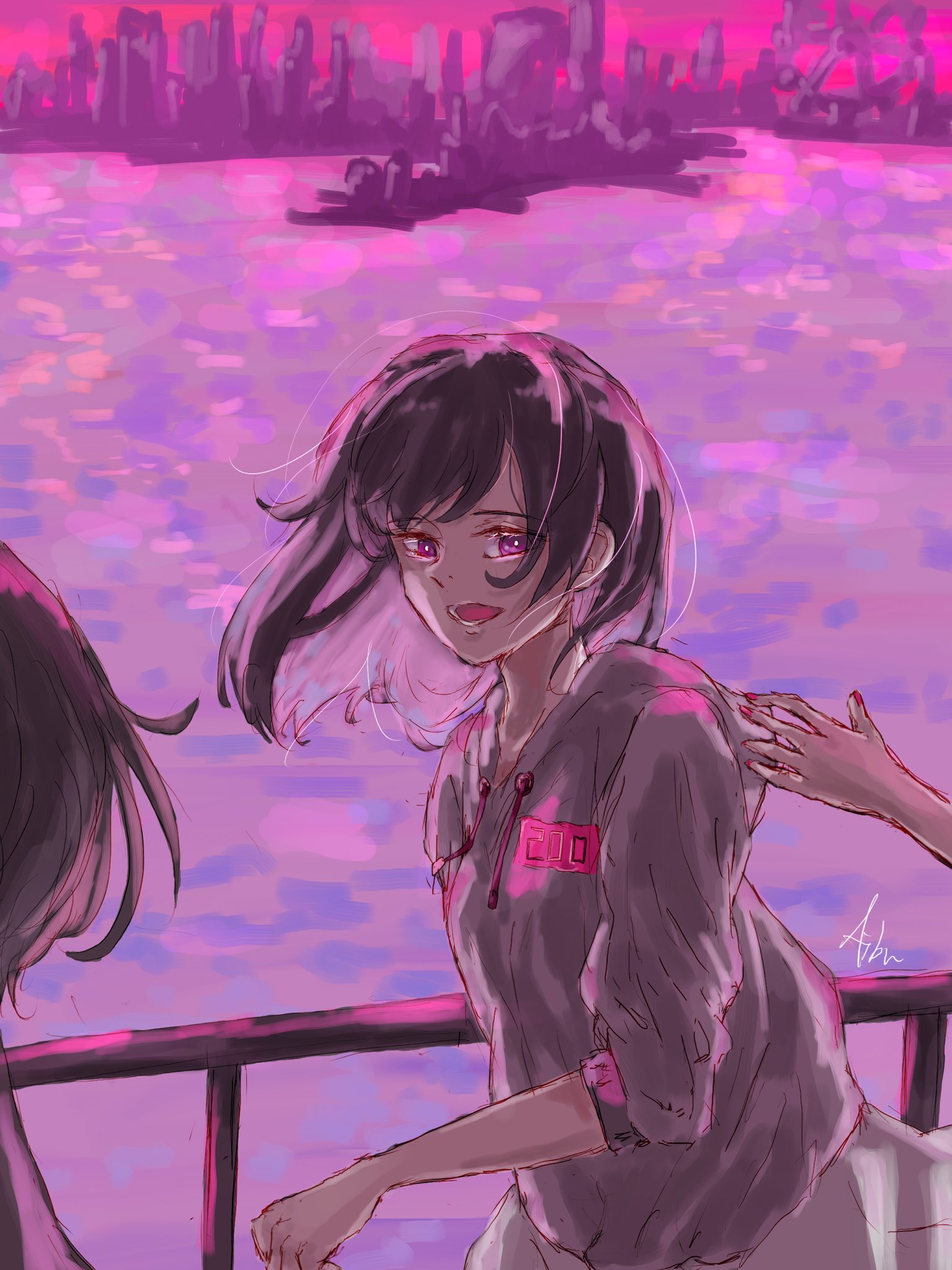 あいぶ No Twitter 紫色の17歳 紫色 女の子イラスト 海 創作クラスタと繋がりたい 冬の創作クラスタフォロー祭 イラスト好きな人と繋がりたい お絵描き好きさんと繋がりたい 絵師さんと繋がりたい