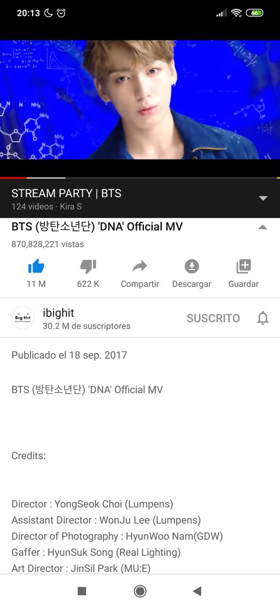 BTS_ARG's tweet photo. Ya empezamos con #StreamPartyDNA 
En Argentina es de 8pm a 10pm los días de semana. Y fin de semana desde las 4pm a 7pm.

Empezamos con 870.828.221 vistas.
¿Superaremos los 300k de vistas de ayer? Go go ARMY!! https://t.co/Xa9xMsB0fA https://t.co/aXDJJmqE5D
