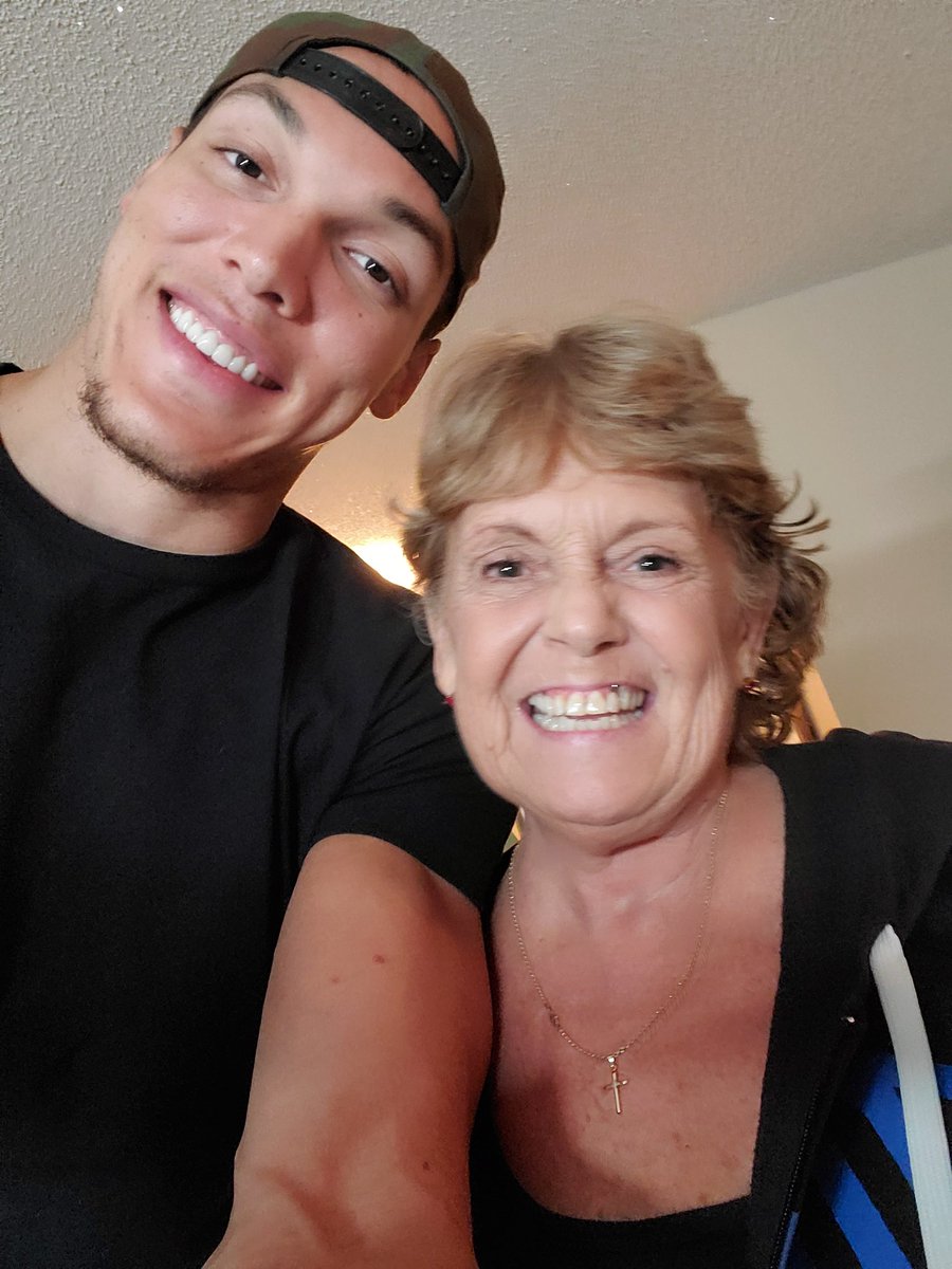 debswim2010's tweet photo. Me and my new bestie Y'all! 😎 Y'all recognize him? My life has been made! 

#MagicAboveAll https://t.co/1uBtNd8puN