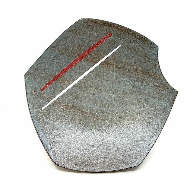 Caldwellceramic's tweet photo. New plate going to the @artaxis upcoming fundraiser, keep your eyes open for more information! #ceramics #plate #artaxis #fundraiser #contemporaryceramics #pottery https://t.co/zgGvZggTNJ https://t.co/c7dXQteoa0
