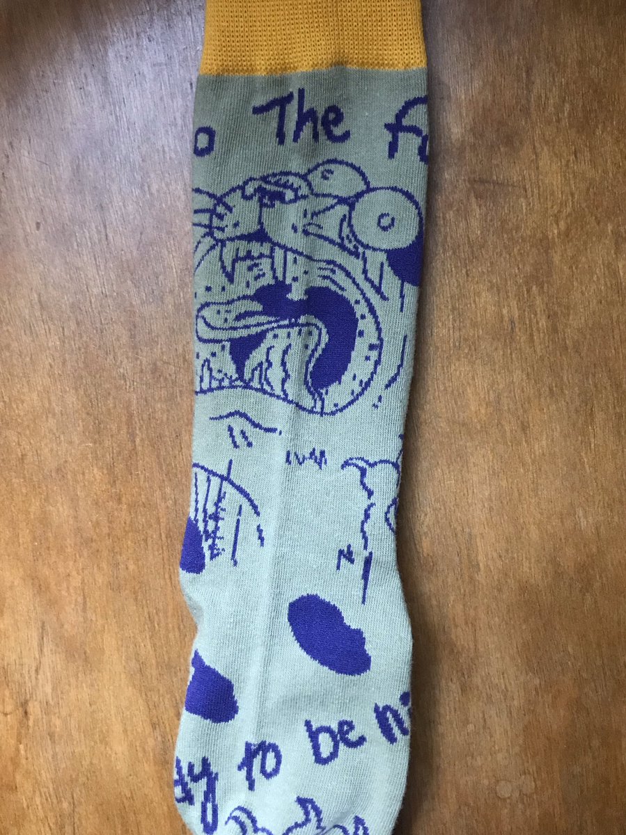 marcatlepe's tweet photo. @itslittletunny Hi! So, I found these cool socks in Shanghai. I thought something was familiar about them but couldn’t quite place it, until I saw a tweet of yours today and realized that the design is yours! https://t.co/XkMqMDl6ph