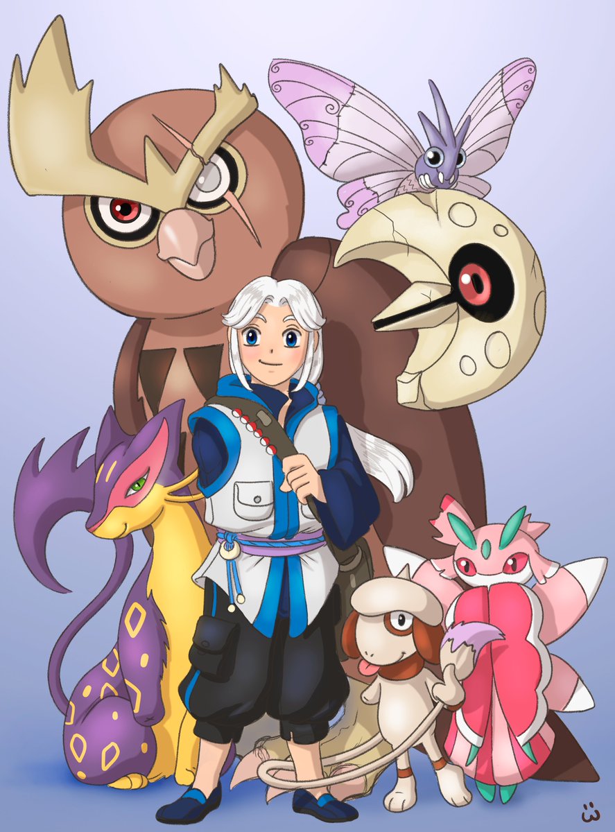 Erikailustra's tweet photo. #nelfember2019 17-In another universe/game
Lunna in the Pokemon world, a researcher and artist in training. A caregiver of pokemon who, like him, has some disability caused by accident, birth or by former trainers
He avoids any fighting, but if necessary, has his team at his side https://t.co/WJAzrfc63E