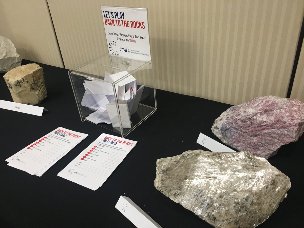 CCMEConvention's tweet photo. It's not all sessions and speakers at CCMEC. There are fun and games too! 

#MineralExploration #Convention #Winnipeg https://t.co/OSWc7AQRzn