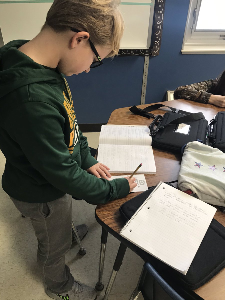 kmeyerWMS's tweet photo. Something that made me smile today was how creative my Ss are when it comes to their reading journals &amp; to see how much they’re enjoying them! Ss were able to see their classmates’ work &amp; share feedback #WMS #WMSGrateful https://t.co/qYP4NOeY1X