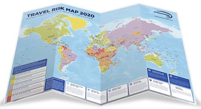 The International SOS #TravelRiskMap2020 is out! This provides a comprehensive overview of health and security risks by destination.
#travelsecurity #travelawareness #travelriskmanagement #travelsafety #safetravels travelriskmap.com/#/planner/loca…