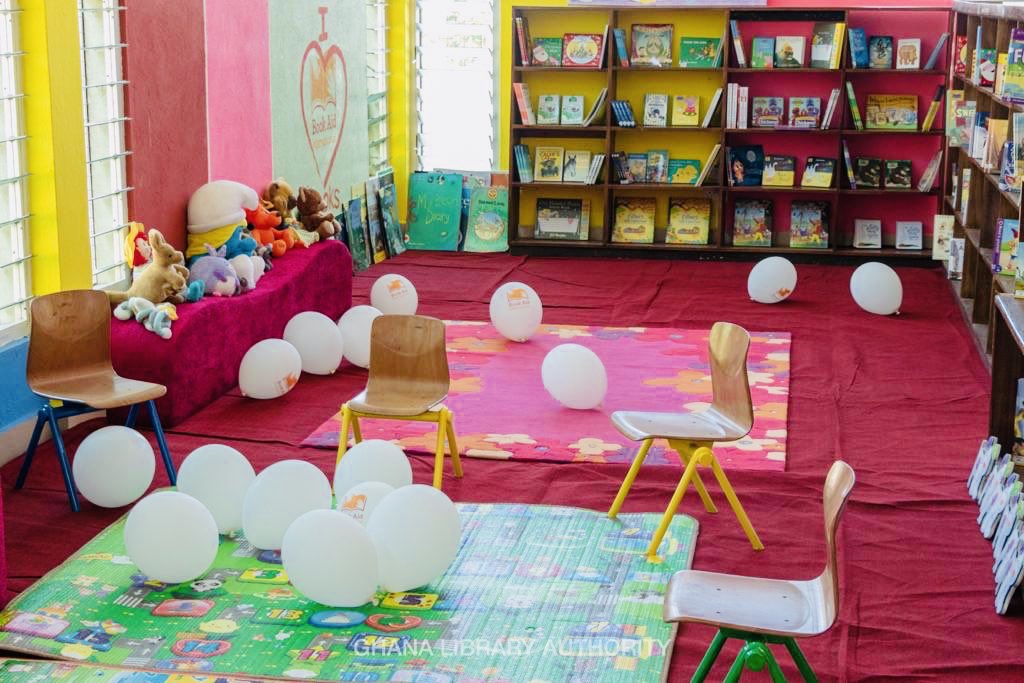 ghanalibraries's tweet photo. Refurbished Koforidua Children’s Library https://t.co/BMqo0ZgQ1J