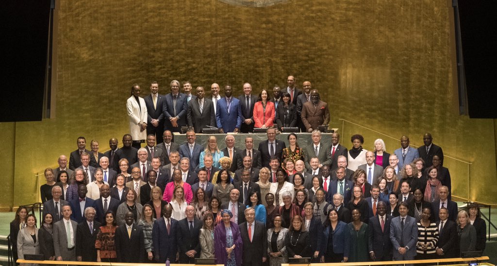 Nearly 1 yr after the <a href="/UN/">United Nations</a> reform <a href="/antonioguterres/">António Guterres</a> <a href="/AminaJMohammed/">Amina J Mohammed</a> and a stellar, diverse team of over 120 Resident Coordinators 🇺🇳- w/ full gender parity - leading the @Un family to support 162 countries/territories to achieve the #GlobalGoals #ForPeopleForPlanet 📸<a href="/UN/">United Nations</a>_Photo