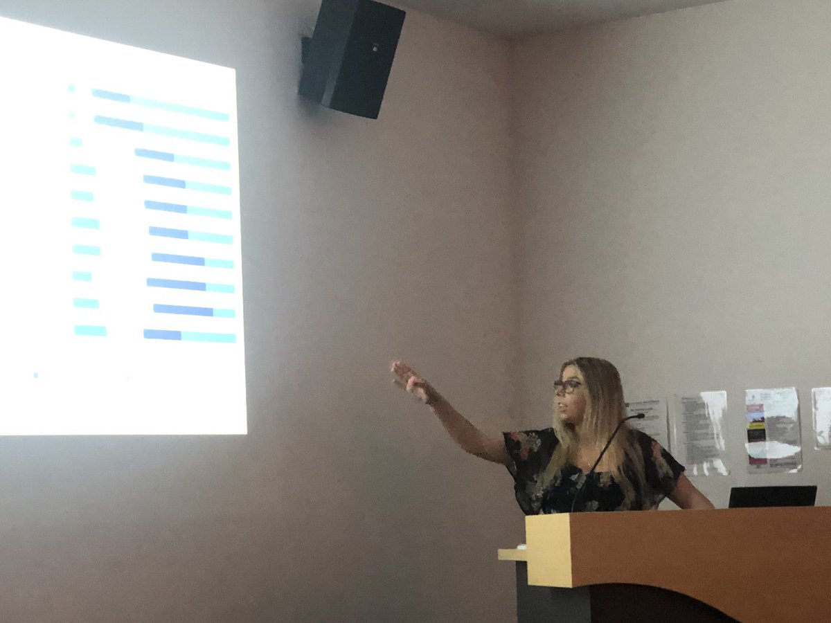 #MareePasvanis presenting her #emPoWeRUnit project on priorities of women with #ovarianCancer at <a href="/thewomens/">The Royal Women’s Hospital</a> #researchweek - collab w <a href="/OvarianCancerOz/">Ovarian Cancer Aust</a> - key msg: supports need to be tailored to the needs of pts &amp; the younger women want fertility decision support @DrJenMarinoAus