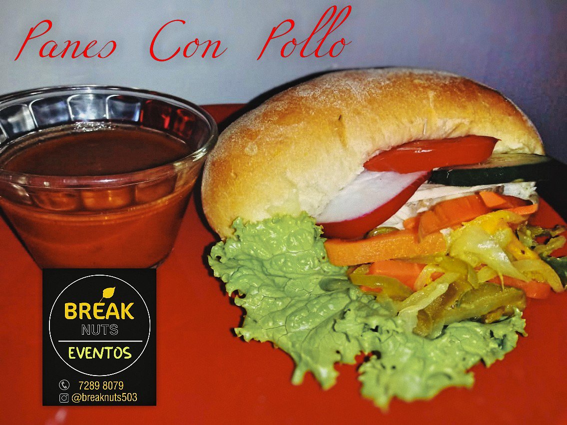 breaknuts503's tweet image. YA HAY PANES CON POLLO! POR ENCARGO! Para todo tipo de eventos

Somos tu mejor opcion 
Llamanos y escribenos al 7289-8079 
@breaknuts503 #breaknuts503 #eventos #eventos2019 #eventos2020