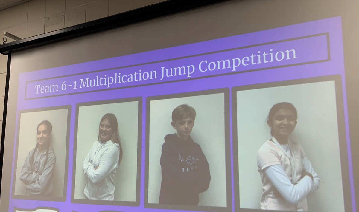 hollyherrera14's tweet photo. Team 6–1 had its multiplication jump competition at the November den meeting! Luke is the fastest on the team! Thank you to Mr. Karubas and Mr. Snyder for helping with the raffle. @CroneSchool https://t.co/milgOLi6Eh