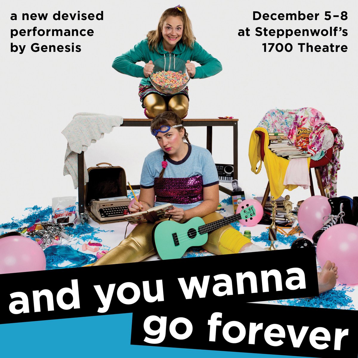 GenesisEnsemble's tweet photo. Have your tickets to explore the messiness, loneliness, joy and heartbreak of adolescence?  

and you wanna go forever 

Dec 5-8 at @SteppenwolfThtr 1700, tix link in bio https://t.co/yYc59iTEca