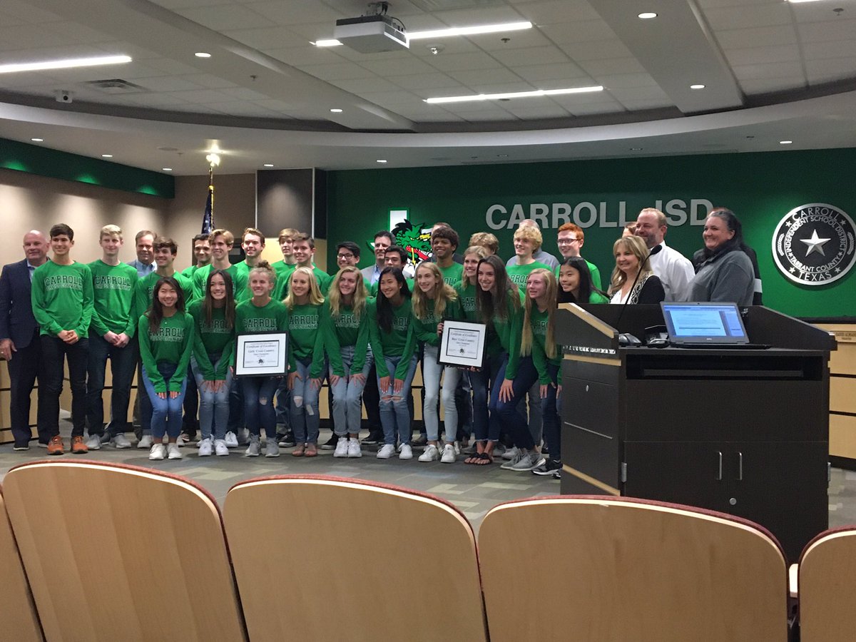 CarrollSRHigh's tweet image. Celebrating 2 State Championships