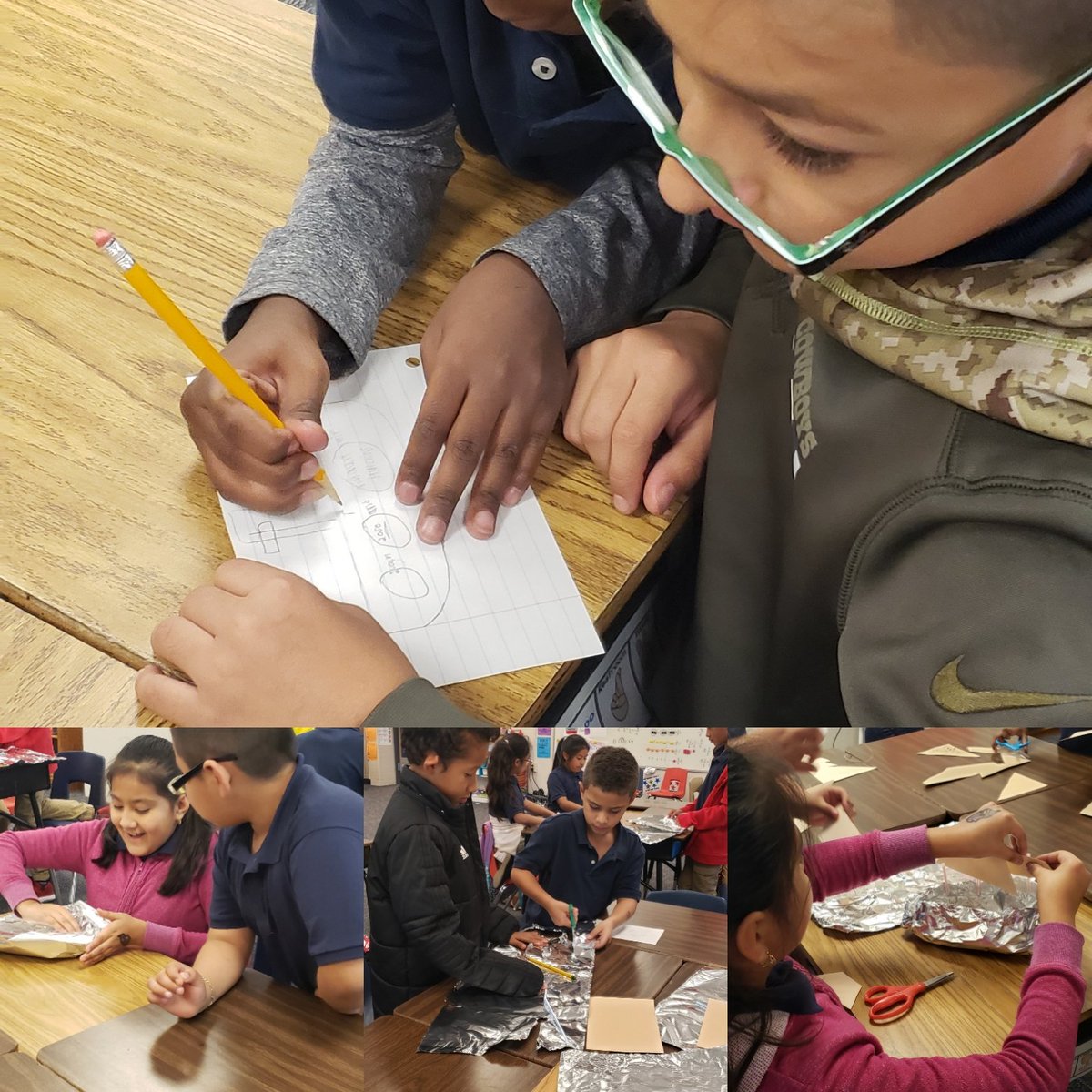 catalinavg88's tweet photo. STEM club learning about Thanksgiving holiday: we designed, created, and tested the ships! So fun! #risdacademy #RISDGreatness #allthingsfun #stem4all #risdsaysomething https://t.co/F3zdxG3W3H